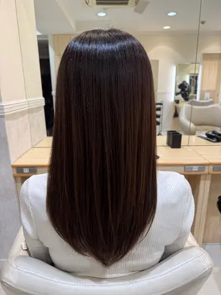 ロング カラー 🦊ᩚ髪質改善カラー 🦊ᩚ木幡のヘアスタイル