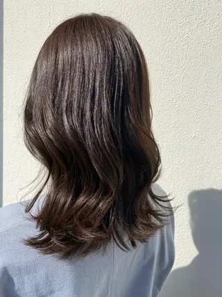 ミディアム カラー さこだ　しょうた 【副店長】のヘアスタイル