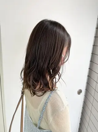 ミディアム カイ モエのヘアスタイル