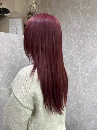 ロング カラー 池田 真衣のヘアスタイル