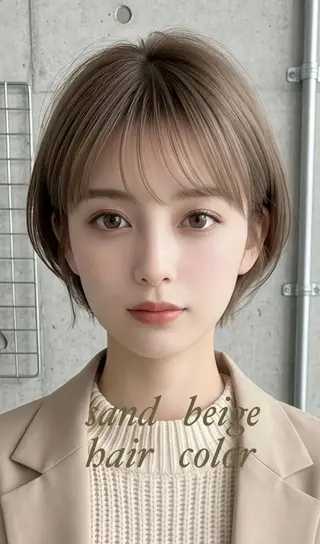 ショート カラー M.SLASH 辻 孝志のヘアスタイル