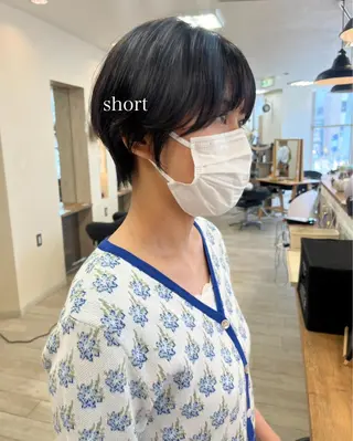 ショート パーマ 初めてのショート お任せください✂️のヘアスタイル