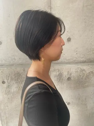 ショート カラー les baladins du miroir所属・🍃YURI 🍃のヘアスタイル