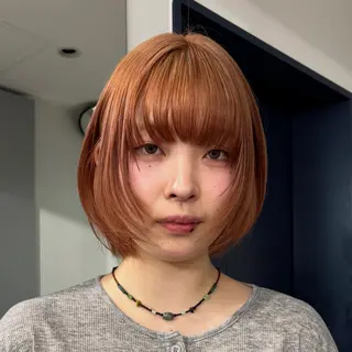 ショート カラー 🎀暖色カラー/ Kano🎀のヘアスタイル