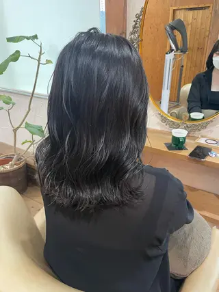 セミロング 🌼RIKA🌼レデ ィース専門💖のヘアスタイル