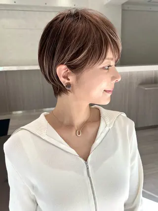 ショート 多毛専門/ 酒井愛由のヘアスタイル