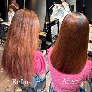 ミディアム ENORE所属・【✨艶髪矯正✨】 MINAMIのヘアスタイル