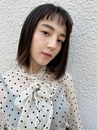 ミディアム 🌼U24 ヘアデザインラボのヘアスタイル