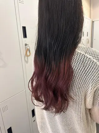 カラー ブリーチカラー/ベー ジュ/Hono🦖のヘアスタイル