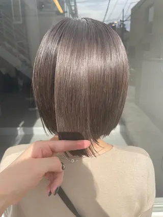 ミディアム カラー Masena所属・💎韓国風レイヤー /ボブ💎Namiのヘアスタイル