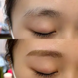 アイブロウ 🎀🩶韓国風束感 エク/マナミ🪽のマツエク・マツパデザイン