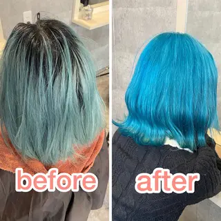 ショート カラー ノミネーション大宮所属・TOSHIKI/ ハイトーン/髪質改善のヘアスタイル