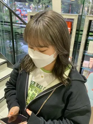 ミディアム カラー 海外girl🤎 透明感ベージュmaoのその他イメージ