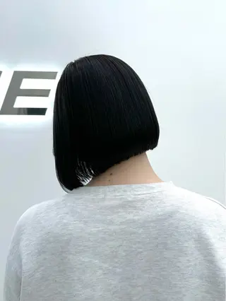 ショート カラー ヘアアレンジ ‎🤍韓国ボブ/ 縮毛矯正🪽‪ひかりのヘアスタイル