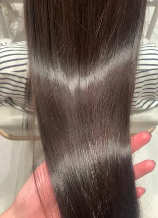 ロング カラー ヘアアレンジ 内田 志乃のヘアスタイル