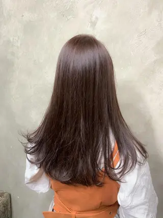 ロング カラー 🌈髪質改善💕 縮毛矯正✨青木まで✨のヘアスタイル