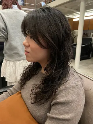 ミディアム 🍁ショートヘア.シ ョートパーマ🍁陸来のヘアスタイル