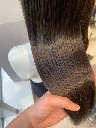 ロング カラー 女性リピ90%🍨 🩷佐藤みずきのヘアスタイル