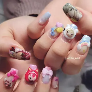 ネイル おで@ oderi_nailのネイルデザイン