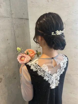 ロング ヘアアレンジ Reve  resort所属・美髪× ヘアセット✨Araiのヘアスタイル