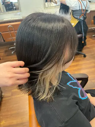 カラー Chocolat阿部野所属・なかじま ささらのヘアスタイル