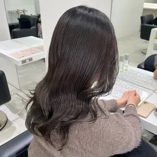 セミロング 艶感カラー/ senri.のヘアスタイル