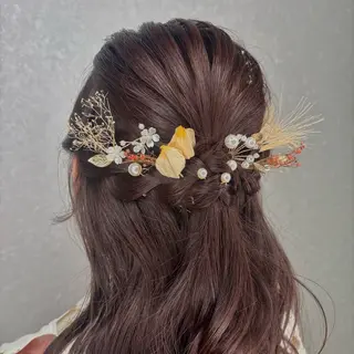 ヘアアレンジ 🫧水越 結菜☁️⸝⋆のヘアスタイル