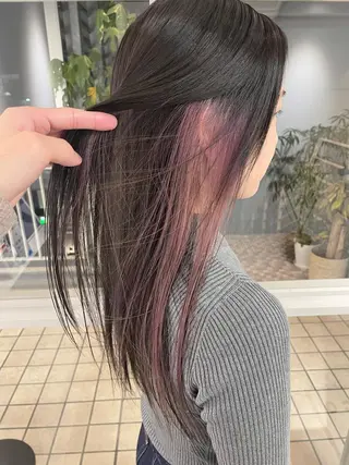 ロング カラー 髪質改善will hairdesignのヘアスタイル