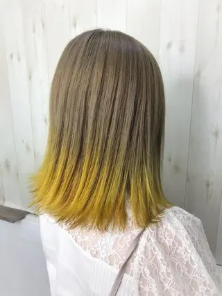 ミディアム カラー hair living Liko池袋東口店【ヘアーリビング　リコ】所属・🌱透明感カラー☘️ TOYO🌱のヘアスタイル