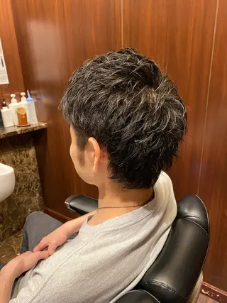 ショート メンズ 山田 哲平のヘアスタイル
