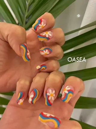 ネイル 🌞💜 KAORI 🌴のネイルデザイン