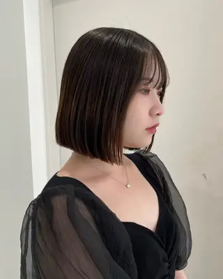 ショート モテヘア/グレージュ /ボブ/前原汐🎐のヘアスタイル