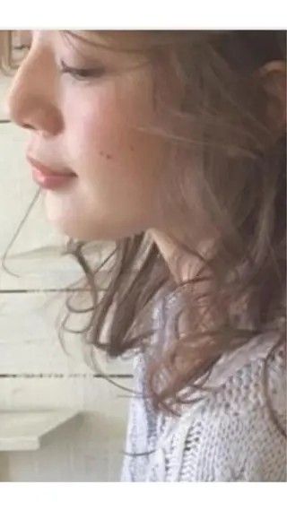 ミディアム カラー パーマ ヘアアレンジ メンズ キッズ ネイル マツエク・マツパ premier modelsのヘアスタイル