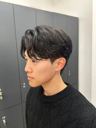 パーマ メンズ 信岡 和/メンズ カット/メンズパーマのヘアスタイル