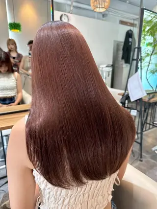 ロング カラー Glimpseあやね 🎀大濠のヘアスタイル