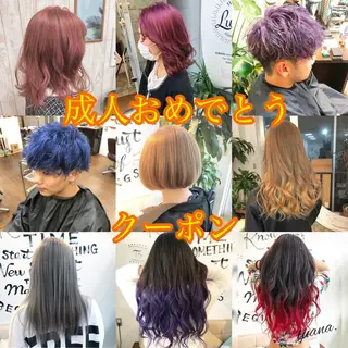 ロング エクステ・髪質改善・ ブリーチ・吉田大介のヘアスタイル