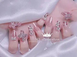 ネイル 長さだし専門店 M2　rikaのネイルデザイン