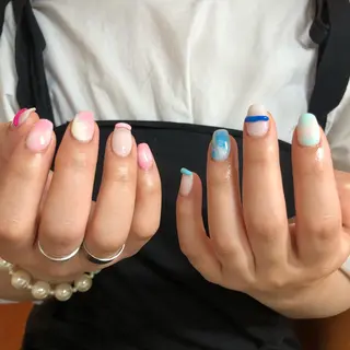 ネイル Nes.Nail所属・Miyagi Asamiのネイルデザイン