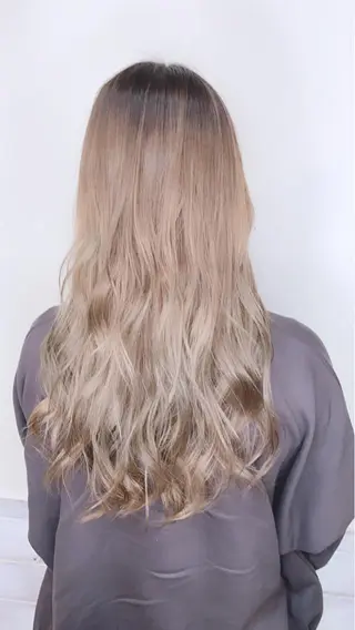 ロング カラー ヘアアレンジ アイラッシュ/美容室 個室/瀬戸 一菜のヘアスタイル