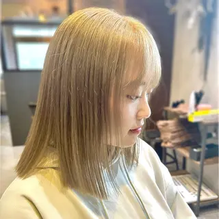 ミディアム 森 隆秀/韓国ヘアのヘアスタイル