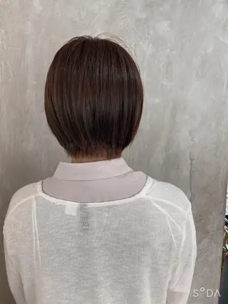 ショート カラー ヘアアレンジ stylist/蛯谷 珠里のヘアスタイル