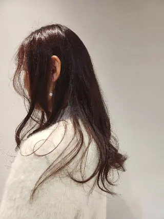 ロング カラー/髪質改善/ カット/にこるのヘアスタイル