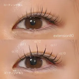 マツエク・マツパ sourun京都駅前 shizukaのマツエク・マツパデザイン