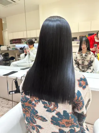 ロング カラー 🌿レイヤー/ブリー チ/🌿JINのヘアスタイル