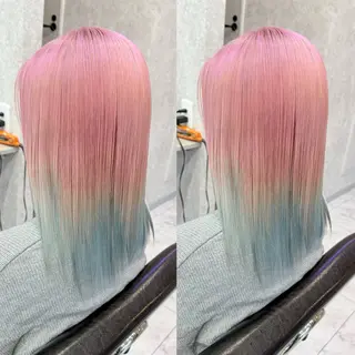 ショート カラー 🌺ハイトーン🌺 矢葺 なぎさ🌺🌺のヘアスタイル