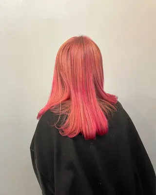 ミディアム カラー ヘアアレンジ 💐ナチュラルヘア Kroda💐のヘアスタイル