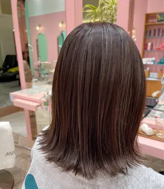 ミディアム カラー 中西 樹人のヘアスタイル