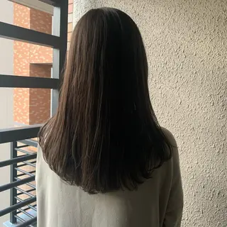 セミロング カラー chouette/ 根本優希のヘアスタイル