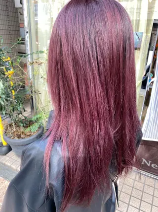 ロング カラー 宮内 真乃のヘアスタイル
