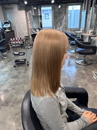 カラー 海外トレンドヘア🤍 sumireのヘアスタイル